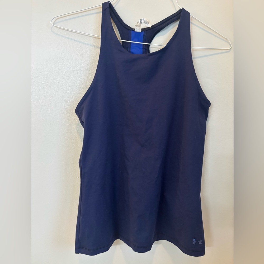 Under Armour Blue on Blue tank top size M